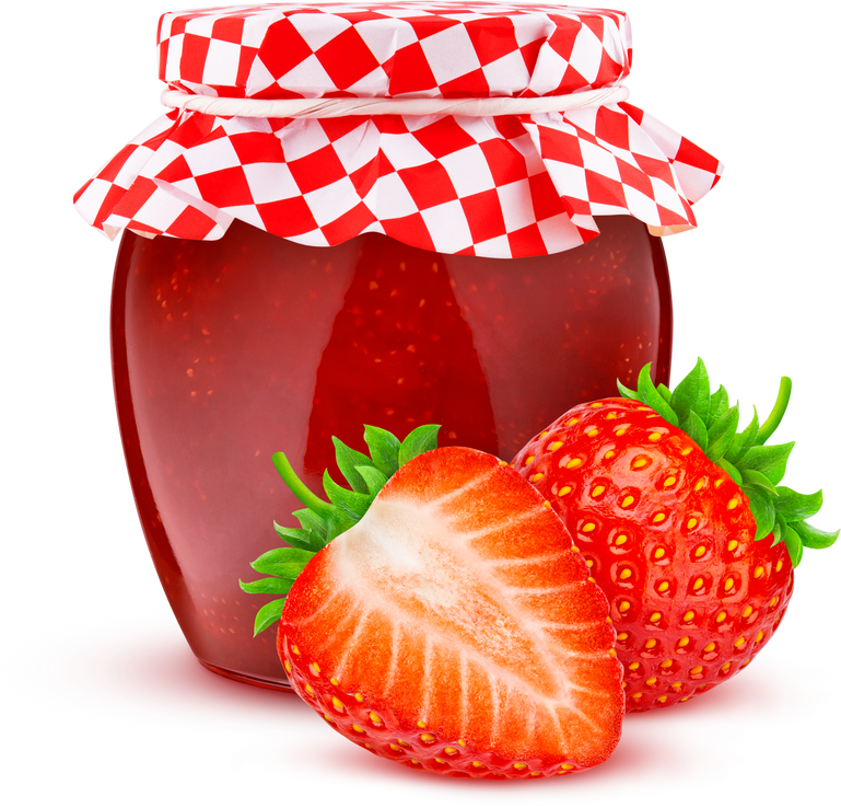 Jar of Strawberry Jam 