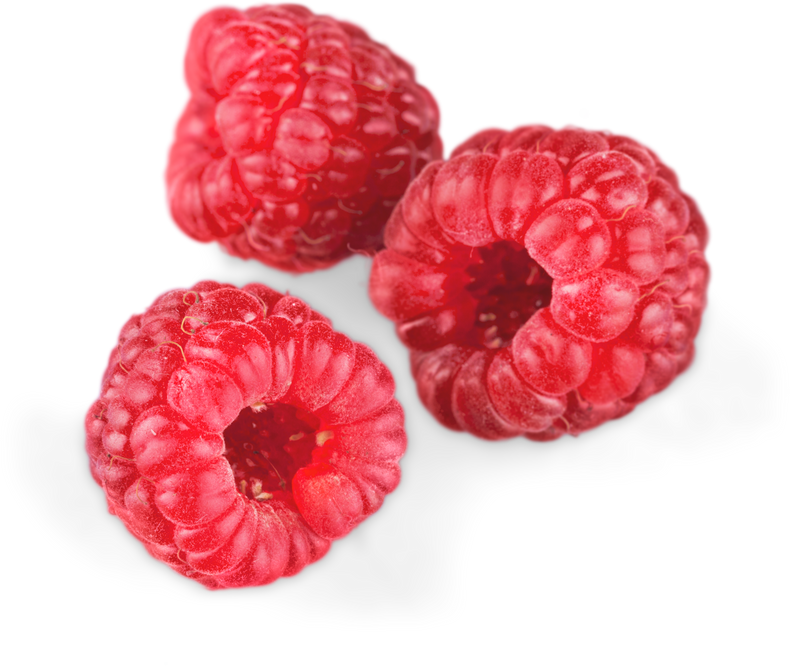 Three Raspberries