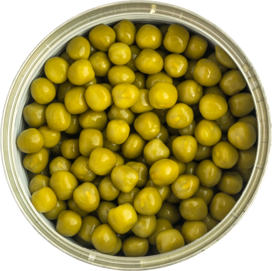 Green Canned Peas Texture